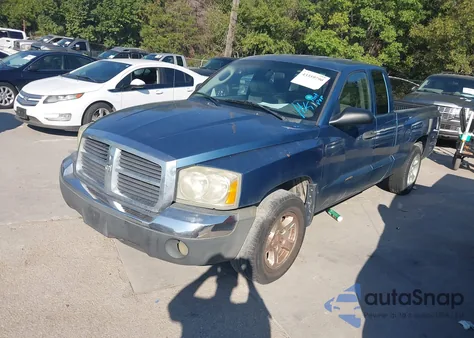 2005 Dodge Dakota Slt from USA, damaged, VIN 1D7HE42K75S246250